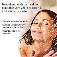 Shikai - Daily Moisturizing Shower Gel, Rich in Aloe Vera & Oatmeal That Leaves Skin Noticeably Softer & Healthier, Relief For Dry Skin, Gentle Soap-Free Formula (Vanilla, 12 Ounces)