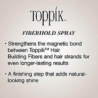 Toppik FiberHold Spray Unscented, 4 Fl Oz