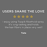 Toppik FiberHold Spray Unscented, 4 Fl Oz