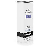 Neutrogena Oil-Free Daily Facial Moisturizer for Sensitive Skin, Ultra-Gentle & Lightweight Moisturizers Free of Fragrances & Dyes, 4 fl. oz