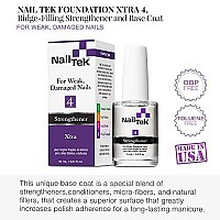 Nail Tek Xtra 4, Nail Strengthener for Weak and Damaged Nails, 0.5 oz, 1-Pack