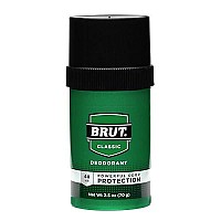 Brut Round Solid Deodorant For Men, 2.5 oz