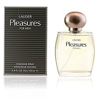 Estée Lauder Pleasures Cologne Spray for Men, 3.4 Oz