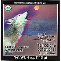 Light Mountain, Hair Color Bright Red, 4 Ounce