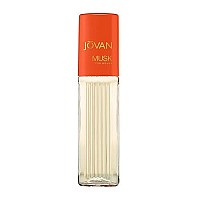 Jovan Musk Eau de Cologne Spray for Women, 2oz Vegan Formula