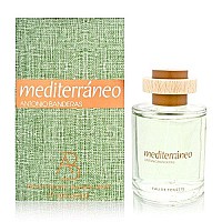 Antonio Banderas Mediterraneo For Men 3.4 Oz Eau De Toilette Spray