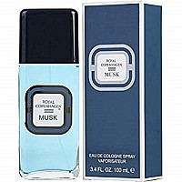 Royal Copenhagen Musk For Men. Cologne Spray 3.4 Oz