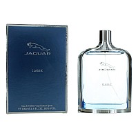 Jaguar Classic Blue Eau De Toilette Spray 3.4 Oz for Men