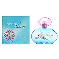 Incanto Charms By Salvatore Ferragamo For Women Eau-De-Toilette Spray, 3.40 Ounce