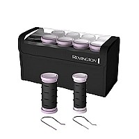 Remington H1018 Compact Ceramic Worldwide Voltage Hair Setter & Rollers, 1-1  Purple/Black, Original Version, 10 Piece Set