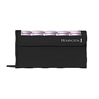 Remington H1018 Compact Ceramic Worldwide Voltage Hair Setter & Rollers, 1-1  Purple/Black, Original Version, 10 Piece Set