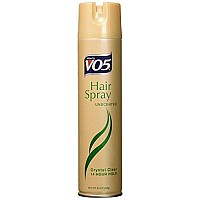 VO5 Crystal Clear Unscented Hair Spray, 8.5 oz - Vol