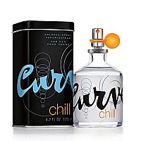 Curve Chill for Men, Men's Cologne Spray 4.2oz