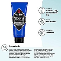 Jack Black 3-in-1 All-Over Wash for Face, Hair & Body