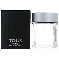 Tous By Tous Parfums For Men. Eau De Toilette Spray , Black/Black , 3.4 OZ