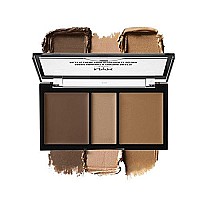 NYX PROFESSIONAL MAKEUP Cream Highlight & Contour Palette, Deep, 0.38 Ounce (CHCP03)