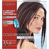 L'Oreal Paris Couleur Experte 2-Step Home Hair Color and Highlights Kit, Chocolate Mousse