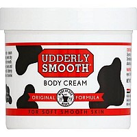 Udderly Smooth Body Cream, Original Formula, 12 Oz Jar, Lightly Scented