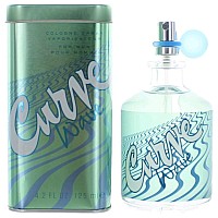 Men's Cologne Fragrance Spray by Curve, Casual Cool Day or Night Scent, Curve Wave, 4.2 Fl Oz