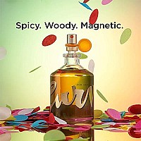 Men's Cologne Fragrance Spray by Curve, Spicy Wood Magnetic Scent for Day or Night, 6.8 Fl Oz