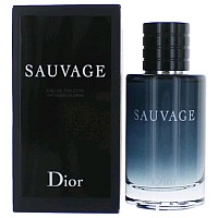 Christian Dior Sauvage Eau De Toilette Spray for Men, 3.4 Fluid Ounce