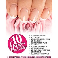 Barielle Clearly Noticeable Nail Thickener, Top Coat Instantly Thickens Nails Up To 50%, Perfect for Damaged Nails, Quick-Drying, Heals Cracked, Split, or Peeling Nails, Promotes Nail Growth.5 Ounce