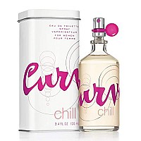 Curve Chill Eau De Toilette Spray for Women, 3.4oz