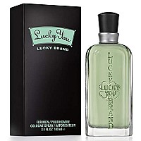 LUCKY You Cologne Spray for Men, 3.4 Oz Bamboo Scent