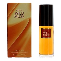 Coty Wild Musk By Coty For Women. Cologne Spray 1.5-Ounces