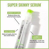 Paul Mitchell Super Skinny Serum, Speeds Up Drying Time, Humidity Resistant, For Frizzy Hair, 0.85 Fl Oz (Pack of 1)