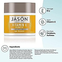 Jason Moisturizing Crme, Vitamin E 25,000 Age Renewal, 4 Oz