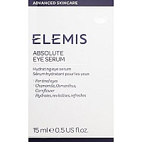 ELEMIS Absolute Eye Serum | Lightweight Treatment Serum Hydrates, Refreshes and Helps to Counteract Dullness, Puffiness, and Fine Lines | 15 mL, 0.5 Fl Oz (Pack of 1)