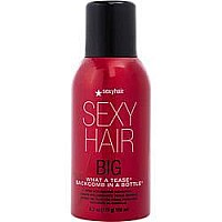 SexyHair Big What A Tease Backcomb in a Bottle Firm Volumizing Hairspray| Up to 72 Hour Humidity Resistance | All Hair Types, 4.2 Fl Oz (Pack of 1)