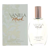 Vanilla Musk Cologne Spray, Vegan Formula, Perfume, Warm and Cozy Natural Vanilla, 1.7oz