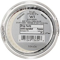 L'Oral Paris True Match Super-Blendable Compact Makeup, W1 Porcelain, 0.3 oz.