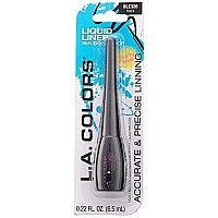 L.A. COLORS Thin Tip Liquid Liner, Black, 0.22 Ounce