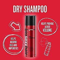 Sexyhair Big Dry Shampoo, 3.4 Oz | Remove Oils And Impurities | Provides Additional Volume | All Hair Types