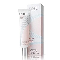 Dhc Velvet Skin Coat, Mattifying Makeup Primer, Powder-Gel Formula, Minimizes Look Of Pores, Fine Lines, And Imperfections, All Skin Types, Fragrance And Colorant Free, 0.52 Oz. Net Wt