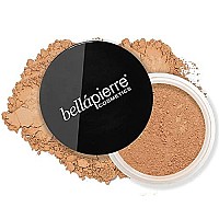 Bellapierre Mineral Foundation Spf 15 Loose Finishing Powder | All-Natural Vegan & Cruelty Free Full Coverage Concealer | Hypoallergenic & Safe For All Skin Types | Oil & Talc Free - 0.32 Oz Caf