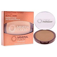 Mineral Fusion Pressed Powder Foundation, Olive 3 - 0.32Oz Ea