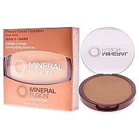 Mineral Fusion Pressed Powder Foundation, Olive 3 - 0.32Oz Ea