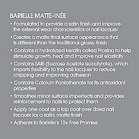 BARIELLE Matte Inee Nail Protection, 0.5 Ounce