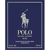 Ralph Lauren Polo Blue Eau De Toilette 4.2-Oz.