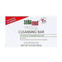 Sebamed Soap-free Cleansing Bar For Sensitive Skin, 3.5-Ounce Boxes (Pack of 4)