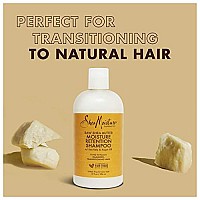 SheaMoisture Shampoo Deep Moisturizing For Dry, Damaged Or Transitioning Hair Raw Shea Butter Sulfate-Free 13oz