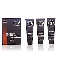 Men's Temporary Hair Color by American Crew, Temporary Hair Dye, Natural Gray Coverage, Medium Ash, 1.35 Fl Oz (Pack of 3)