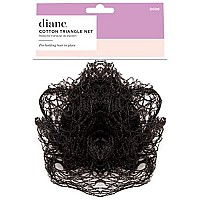 Diane Cotton Triangle Hair Net for Salons, Styling Hair, Holding Styles in Place ?Extra Large ?D609