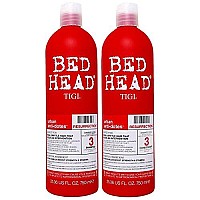 Bed Head by TIGI Urban Antidotes Resurrection Shampoo and Conditioner for Damaged Hair 25.36 fl oz 2 count