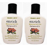 Trader Joe's Enrich Moisturizing Face Lotion Pack of 2