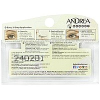 Andrea Strip Lashes, Black [33] 1 pair (Pack of 4)